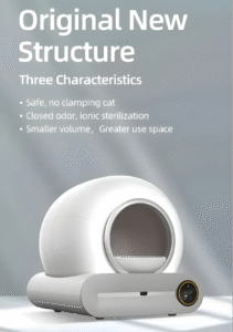 tiktok viral pick! vanillavani smart cat litter box​​ free shipping 🚚 | steel reinforced durability ⚙️ | #1 choice for modern petlovers