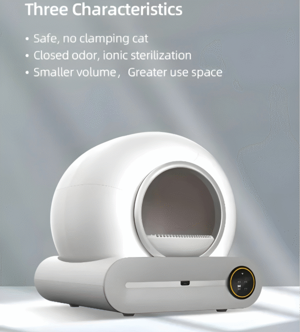 tiktok viral pick! vanillavani smart cat litter box​​ free shipping 🚚 | steel reinforced durability ⚙️ | #1 choice for modern petlovers