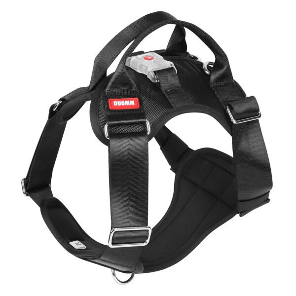 tactical no pull dog harness​​ reflective escape proof vest w/ led night lights | ​​breathable mesh​​ for large dogs | ​​military grade durability