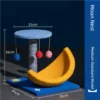 wandering planet cat scratching board galaxy themed sisal toy for boredom relief & furniture protection