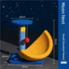 wandering planet cat scratching board galaxy themed sisal toy for boredom relief & furniture protection