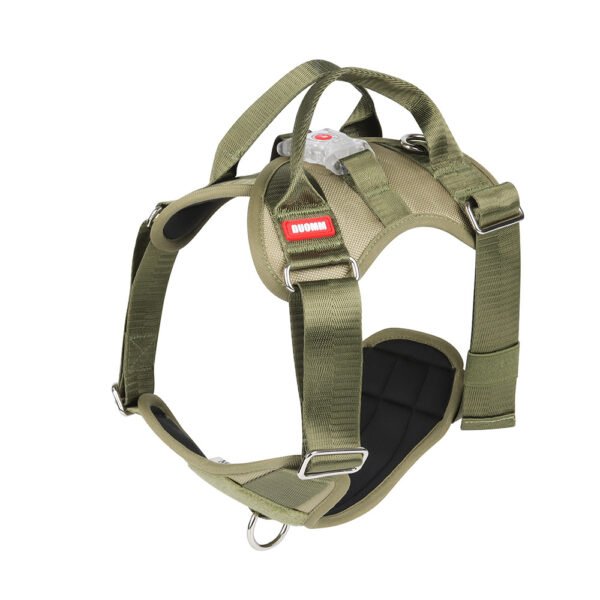 tactical no pull dog harness​​ reflective escape proof vest w/ led night lights | ​​breathable mesh​​ for large dogs | ​​military grade durability