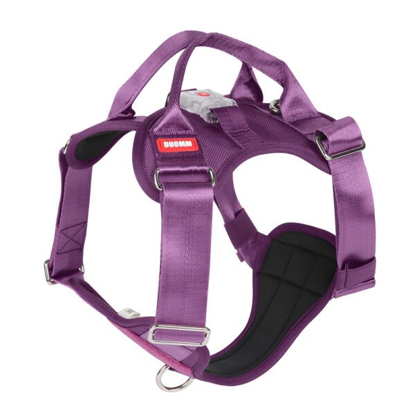 tactical no pull dog harness​​ reflective escape proof vest w/ led night lights | ​​breathable mesh​​ for large dogs | ​​military grade durability