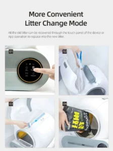 tiktok viral pick! vanillavani smart cat litter box​​ free shipping 🚚 | steel reinforced durability ⚙️ | #1 choice for modern petlovers