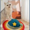 wandering planet cat scratching board galaxy themed sisal toy for boredom relief & furniture protection