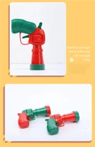 🔥tiktok viral! vanillavani interactive cat toy gun silent launch w/ 10 soft balls | anxiety relief enrichment for indoor cats | bonding game for bored cats & kittens