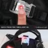 tactical no pull dog harness​​ reflective escape proof vest w/ led night lights | ​​breathable mesh​​ for large dogs | ​​military grade durability